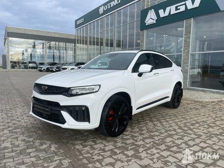 Geely, Tugella, 2000, 200, бензин, внедорожник, автомат, полный привод, среднее состояние, левый, белый, 3 198 000 ₽