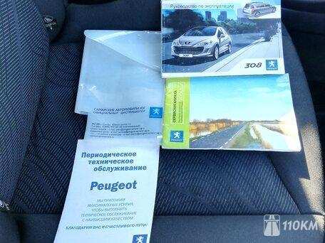 Peugeot, 308, 1600, 150, бензин, хэтчбек, автомат, передний привод, среднее состояние, левый, синий, 509 000 ₽