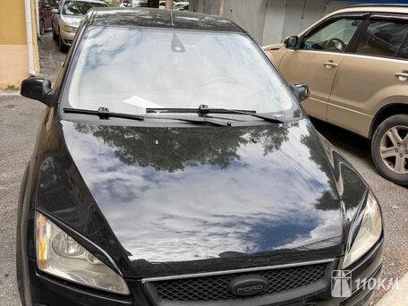 Ford, Focus, 1800, 125, бензин, седан, механика, передний привод, среднее состояние, левый, черный, 400 000 ₽