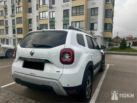 Renault, Duster, 1300, 150, бензин, внедорожник, вариатор, полный привод, среднее состояние, левый, белый, 1 550 000 ₽