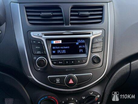 Hyundai, Solaris, 1400, 123, бензин, седан, механика, передний привод, среднее состояние, левый, серебряный, 1 295 000 ₽